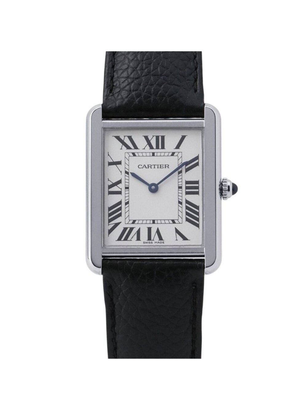 Cartier Tank Solo LM Watch Silver Dial Quartz